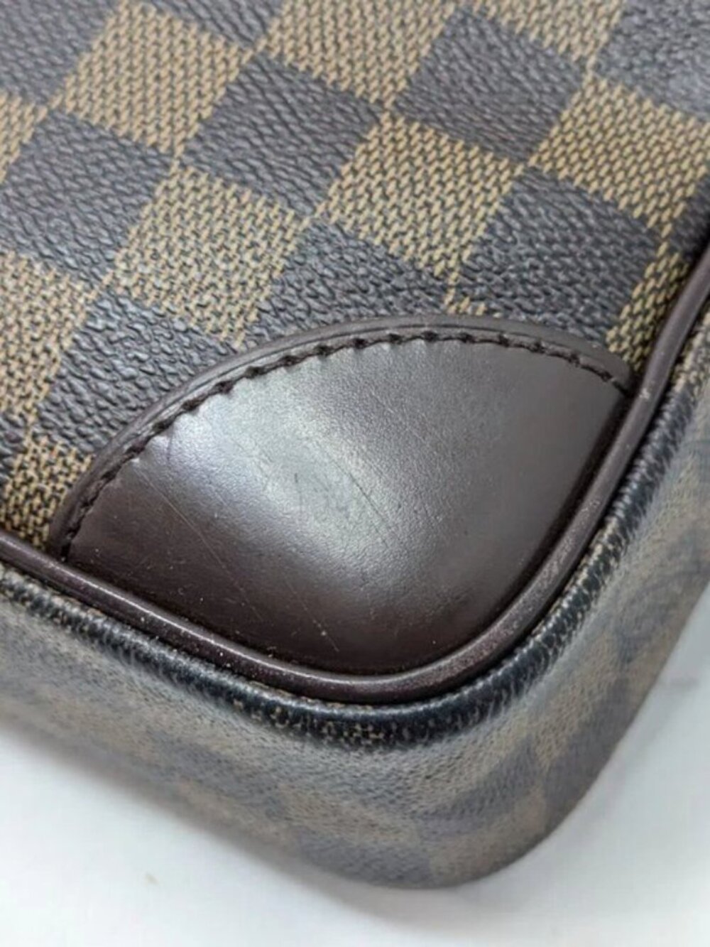 Authentic Louis Vuitton Trocadero 24 Damier Ebene Crossbody Bag Brown Canvas LV - Picture 10 of 15